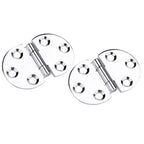 2PCS 180 Degree Copper Hinges for Folding Tabletop Sewing Machine Table