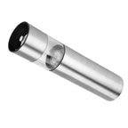 Stainless Steel Electric Salt & Pepper Mill Grinder Adjustable Coarseness Battery Power