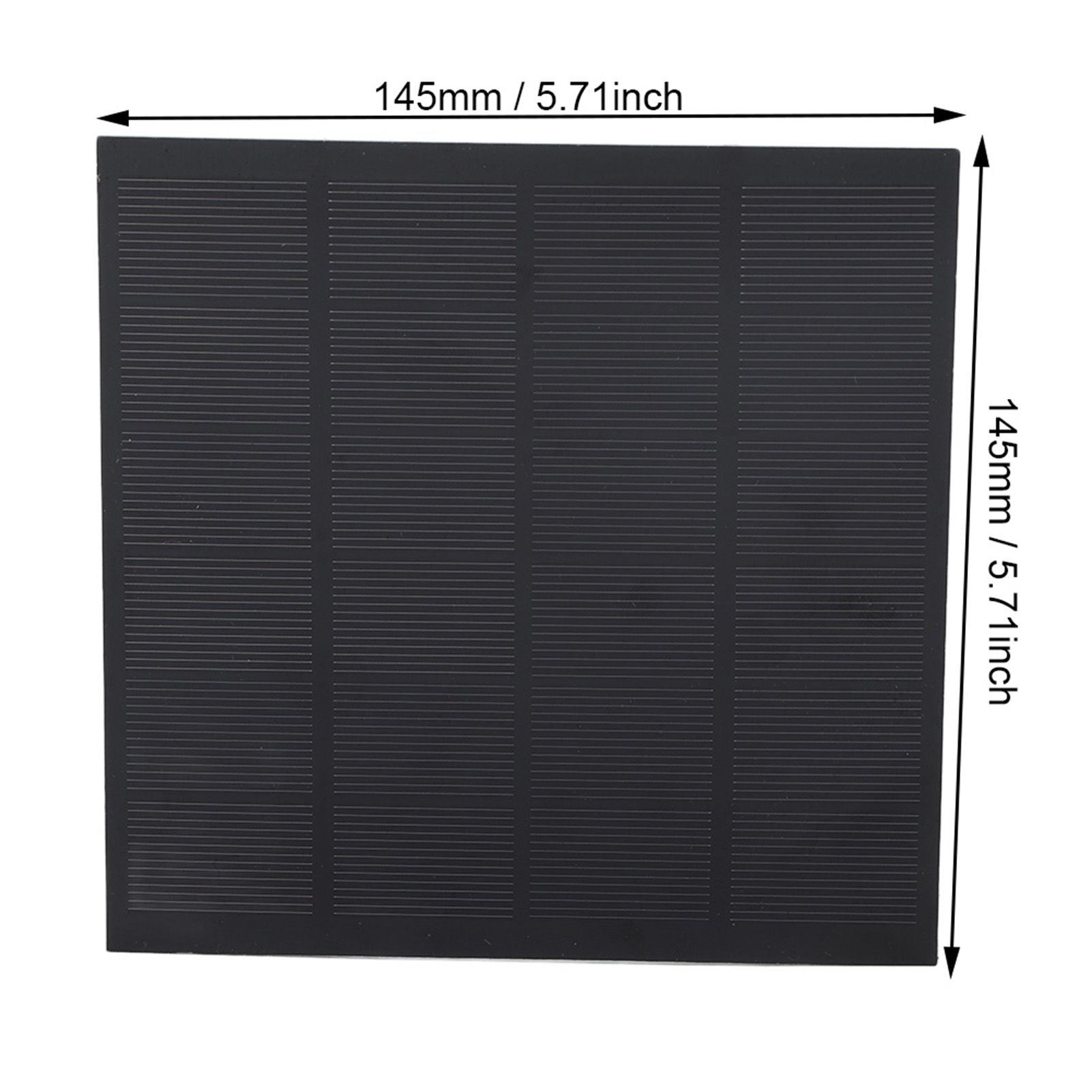 Portable 3W 6V Silicon Solar Charger Panel Outdoor for Solar Garden Lighting