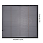 6V 2W Mini Portable Polycrystalline Solar Panel Smart Power for Battery Charger Outdoor