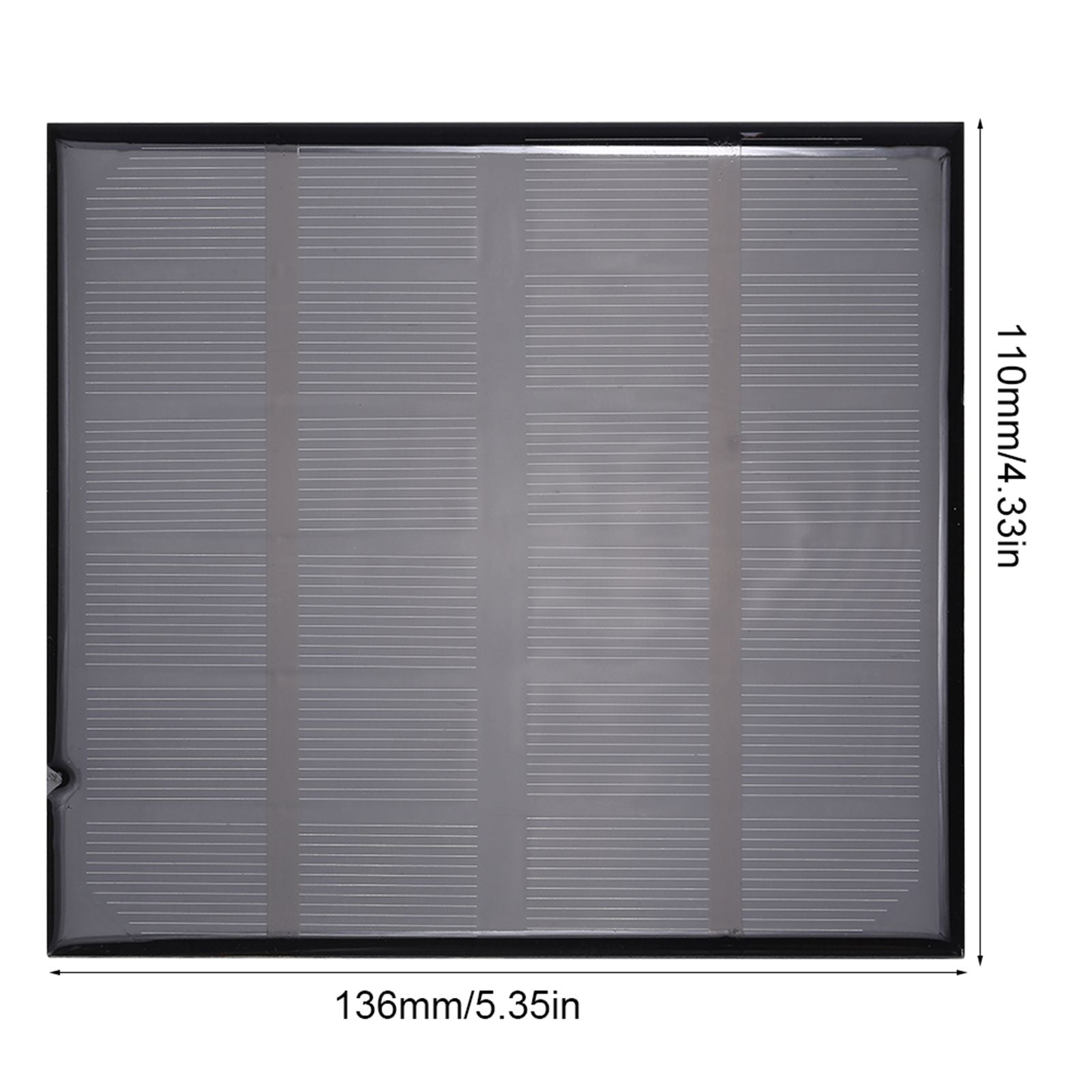 6V 2W Mini Portable Polycrystalline Solar Panel Smart Power for Battery Charger Outdoor