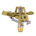 360° Rotary Zinc Alloy Water Irrigation Sprayer Sprinkler For Garden Yard Lawn 1/2 Inch