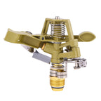 360° Rotary Zinc Alloy Water Irrigation Sprayer Sprinkler For Garden Yard Lawn 1/2 Inch