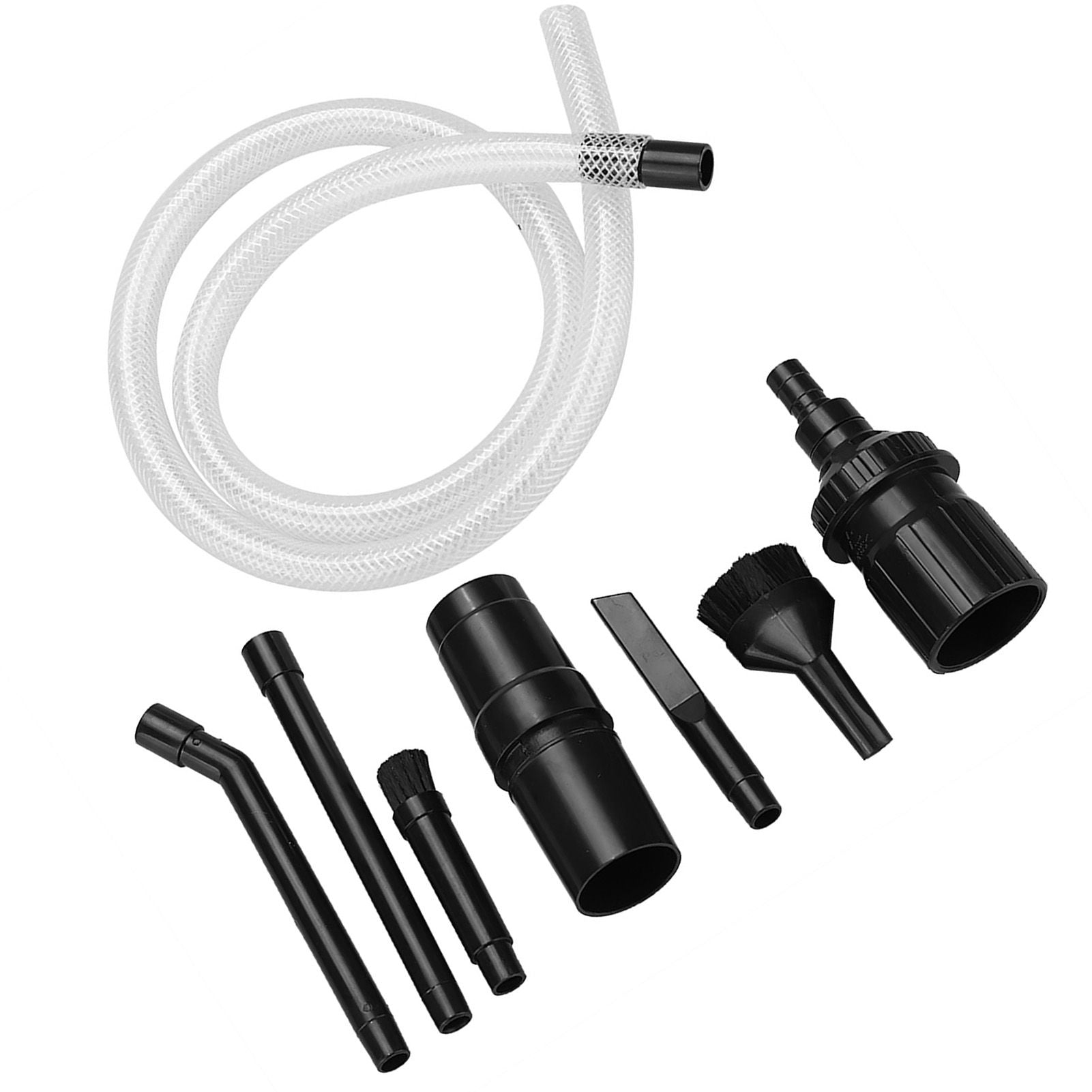 9Pcs/set Mini Micro Tool Car Vehicle Cleaning Kit Universal Vacuum Cleaner Attachments