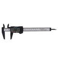 Digital Caliper with Extra Large LCD Screen for Measuring Inside Outside Depth Steps (Black)