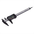 Digital Caliper with Extra Large LCD Screen for Measuring Inside Outside Depth Steps (Black)