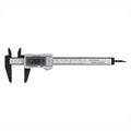 Digital Caliper with Extra Large LCD Screen for Measuring Inside Outside Depth Steps (Silver)