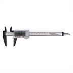 Digital Caliper with Extra Large LCD Screen for Measuring Inside Outside Depth Steps (Silver)
