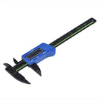 Digital Caliper with Extra Large LCD Screen for Measuring Inside Outside Depth Steps (Blue)