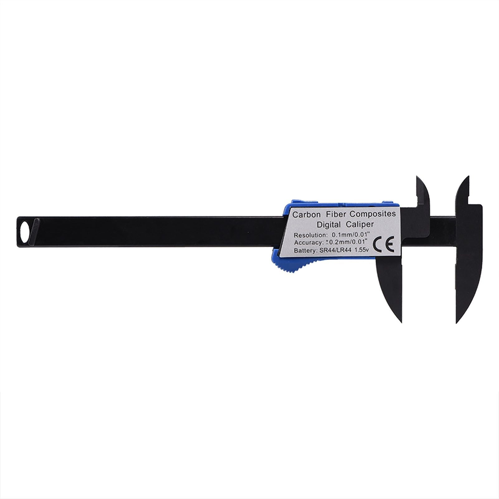 Digital Caliper with Extra Large LCD Screen for Measuring Inside Outside Depth Steps (Blue)