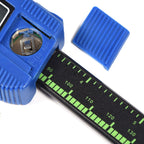 Digital Caliper with Extra Large LCD Screen for Measuring Inside Outside Depth Steps (Blue)