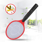 Cordless Battery Power Electric Fly Mosquito Swatter Bug Zapper Racket Insects Killer Red