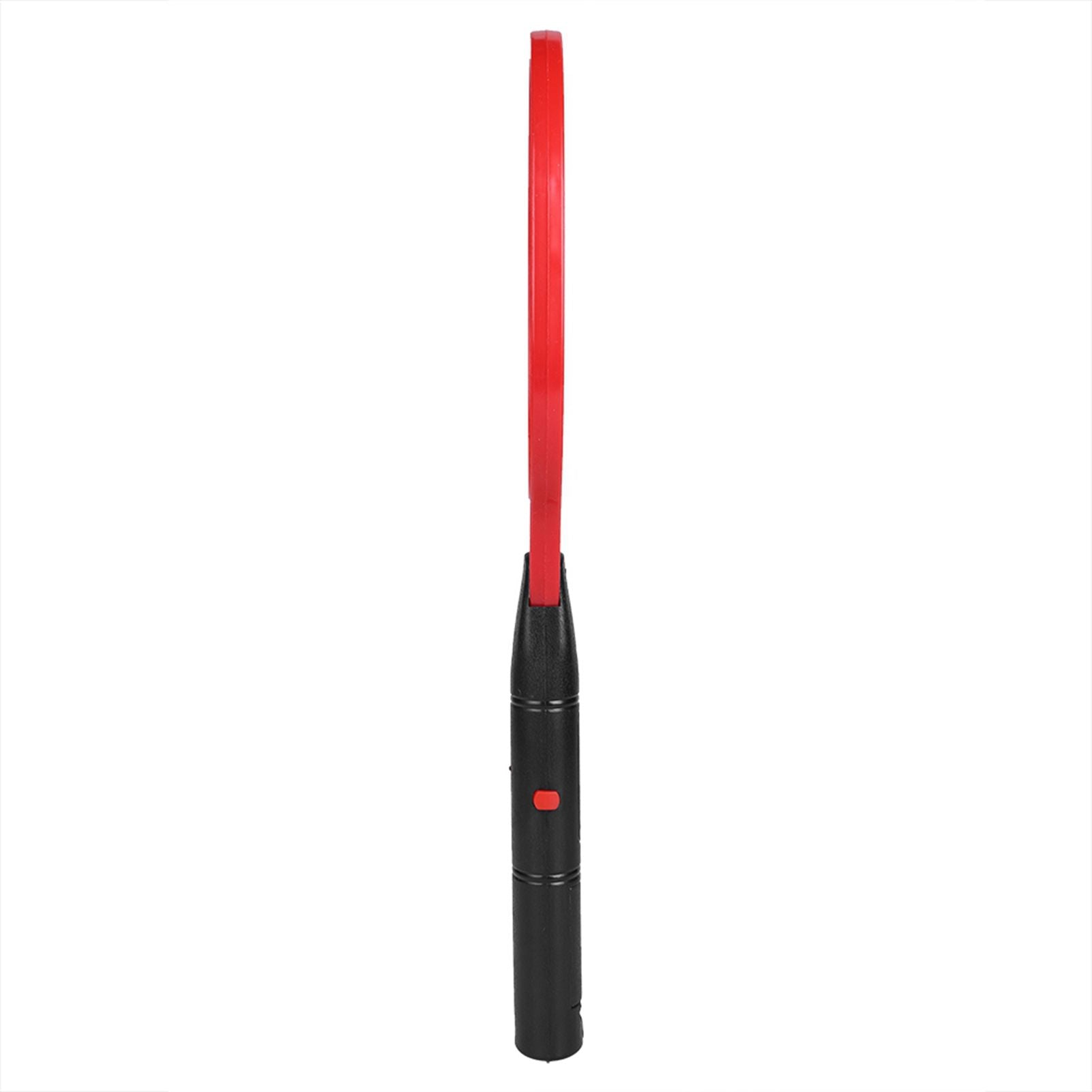 Cordless Battery Power Electric Fly Mosquito Swatter Bug Zapper Racket Insects Killer Red