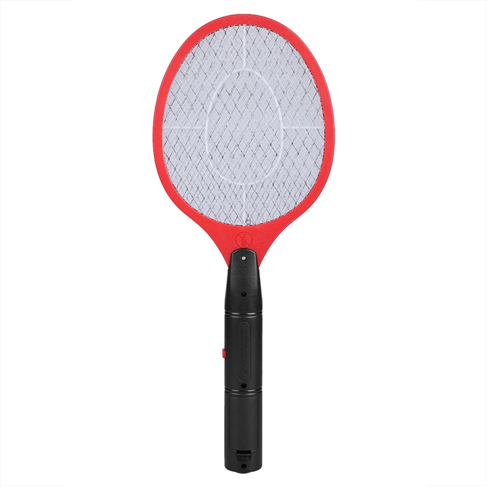 Cordless Battery Power Electric Fly Mosquito Swatter Bug Zapper Racket Insects Killer Red