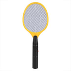 Cordless Battery Power Electric Fly Mosquito Swatter Bug Zapper Racket Insects Killer Yellow