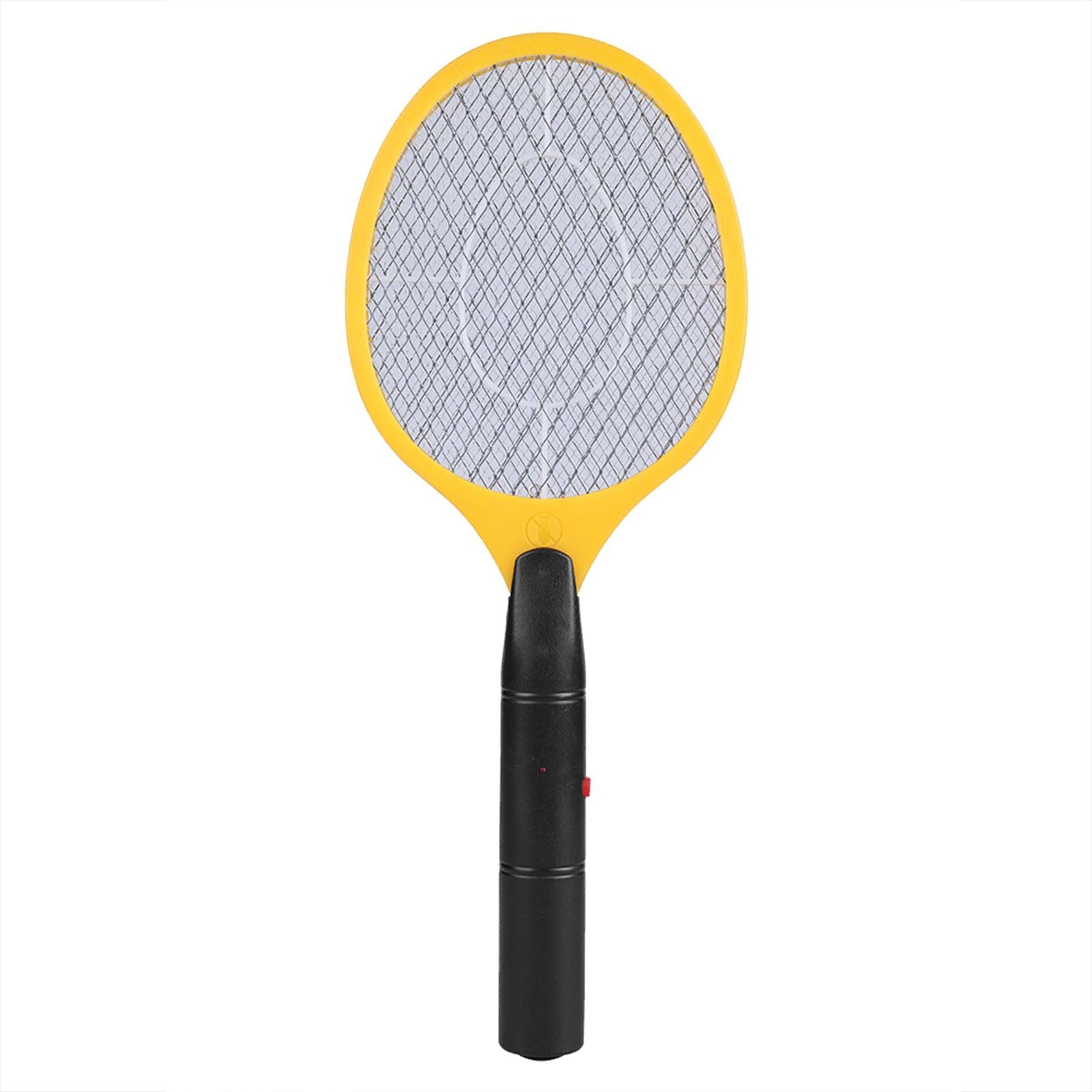 Cordless Battery Power Electric Fly Mosquito Swatter Bug Zapper Racket Insects Killer Yellow