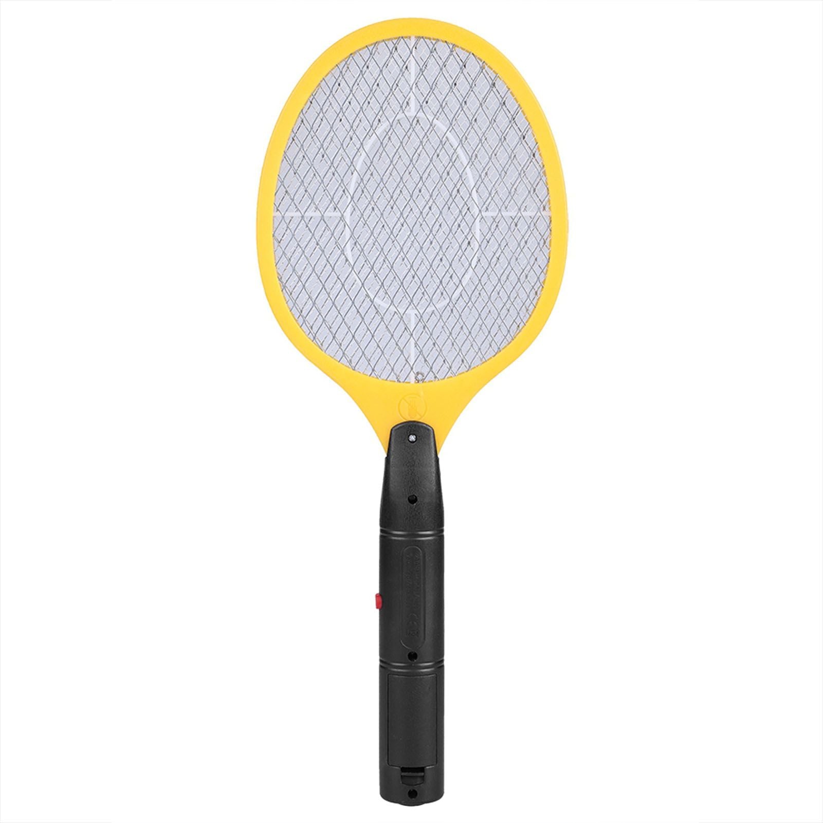 Cordless Battery Power Electric Fly Mosquito Swatter Bug Zapper Racket Insects Killer Yellow