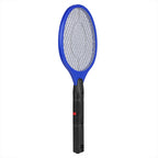 Cordless Battery Power Electric Fly Mosquito Swatter Bug Zapper Racket Insects Killer Blue