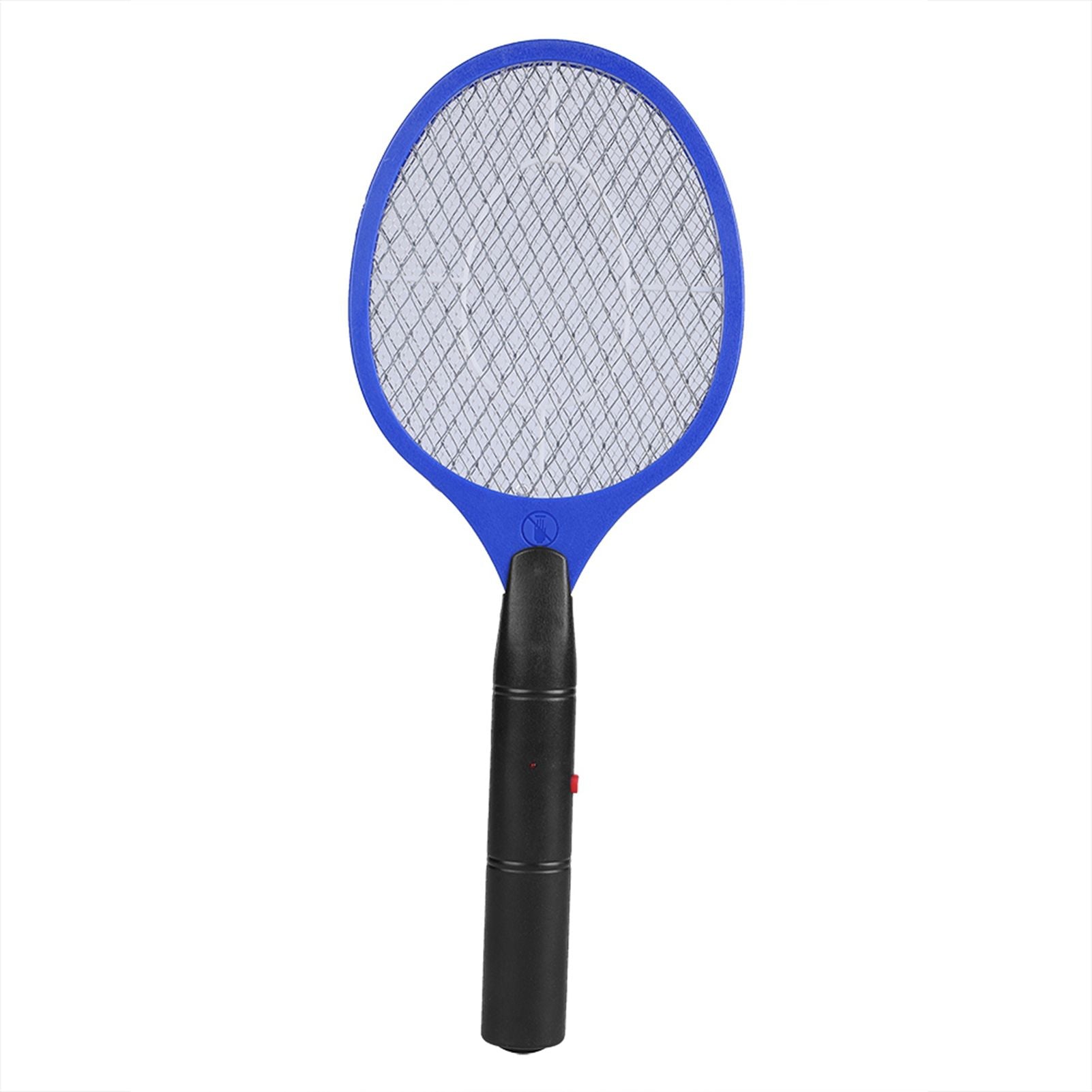Cordless Battery Power Electric Fly Mosquito Swatter Bug Zapper Racket Insects Killer Blue