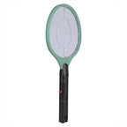 Cordless Battery Power Electric Fly Mosquito Swatter Bug Zapper Racket Insects Killer Green