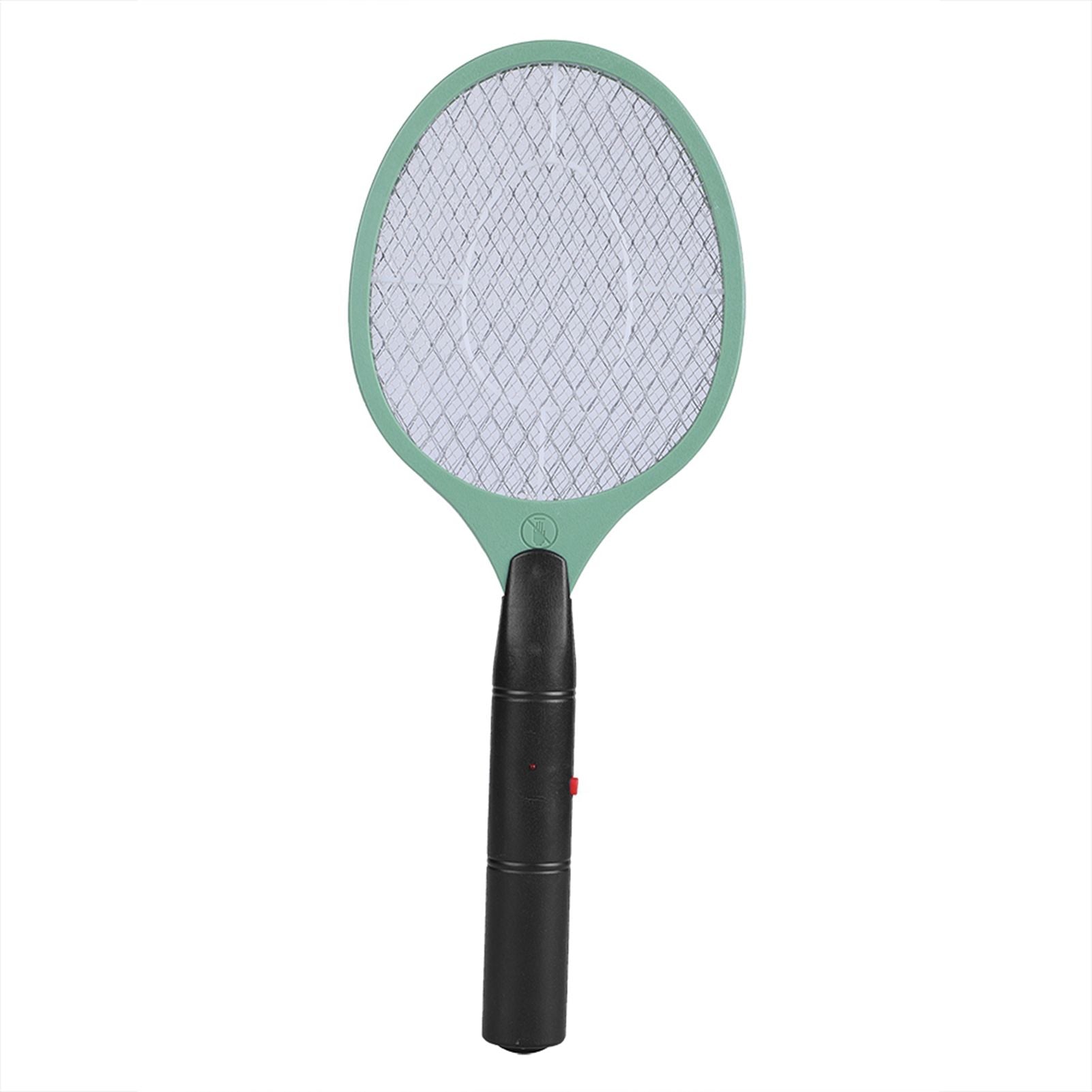 Cordless Battery Power Electric Fly Mosquito Swatter Bug Zapper Racket Insects Killer Green