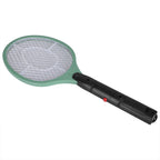 Cordless Battery Power Electric Fly Mosquito Swatter Bug Zapper Racket Insects Killer Green