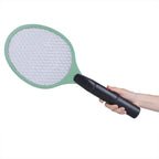 Cordless Battery Power Electric Fly Mosquito Swatter Bug Zapper Racket Insects Killer Green