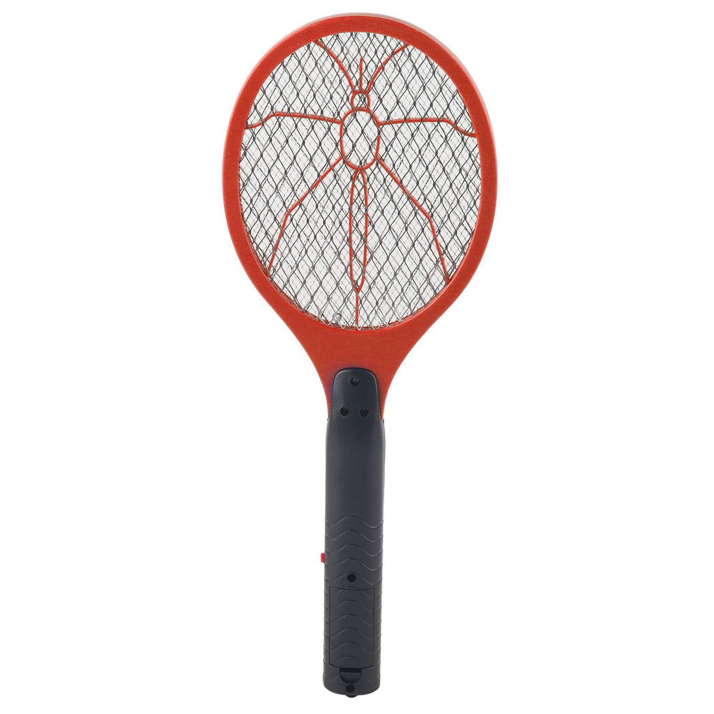Cordless Battery Power Electric Fly Mosquito Swatter Bug Zapper Racket Insects Killer Red