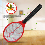 Cordless Battery Power Electric Fly Mosquito Swatter Bug Zapper Racket Insects Killer Red