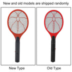 Cordless Battery Power Electric Fly Mosquito Swatter Bug Zapper Racket Insects Killer Red