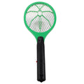 Cordless Battery Power Electric Fly Mosquito Swatter Bug Zapper Racket Insects Killer Green