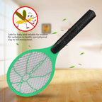 Cordless Battery Power Electric Fly Mosquito Swatter Bug Zapper Racket Insects Killer Green