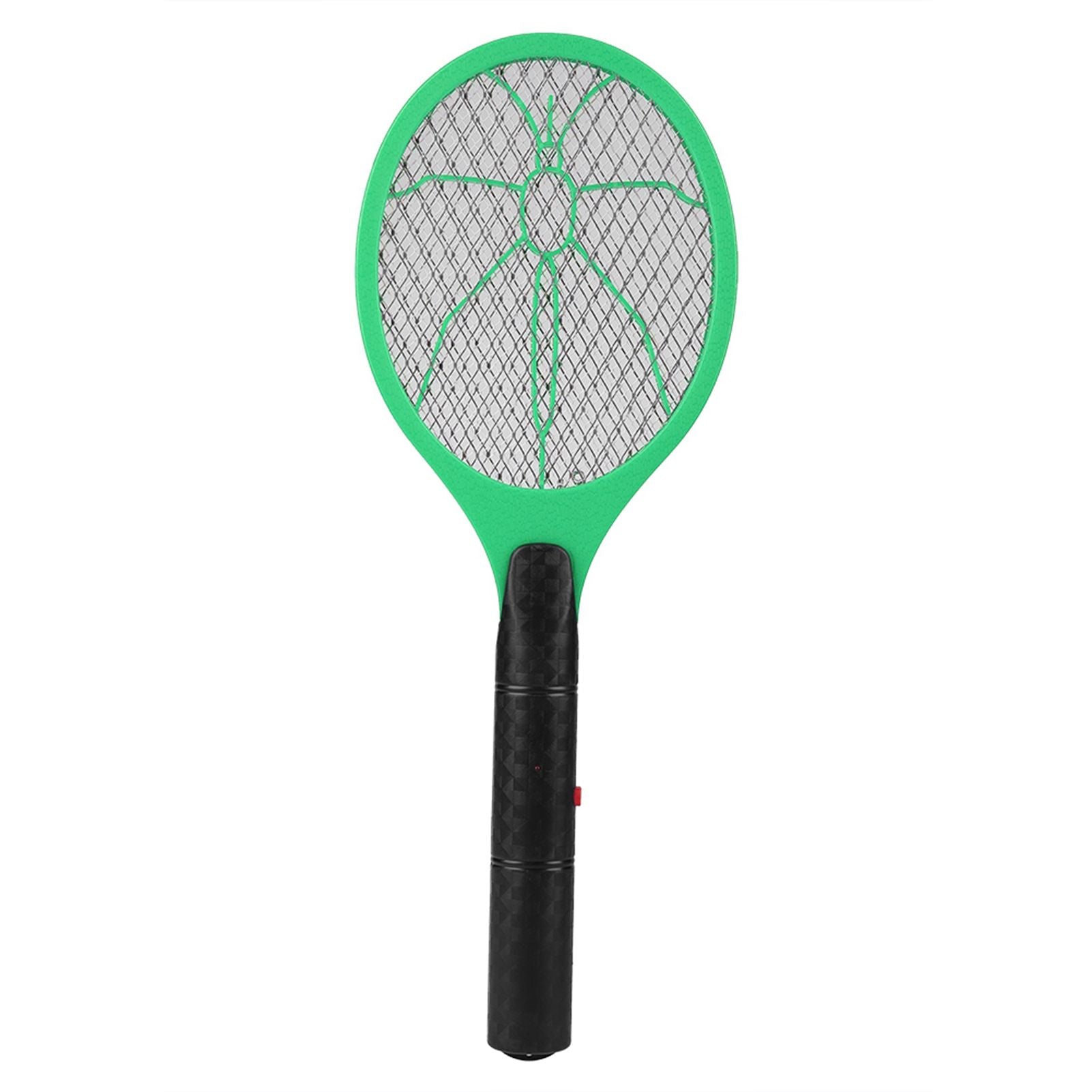 Cordless Battery Power Electric Fly Mosquito Swatter Bug Zapper Racket Insects Killer Green