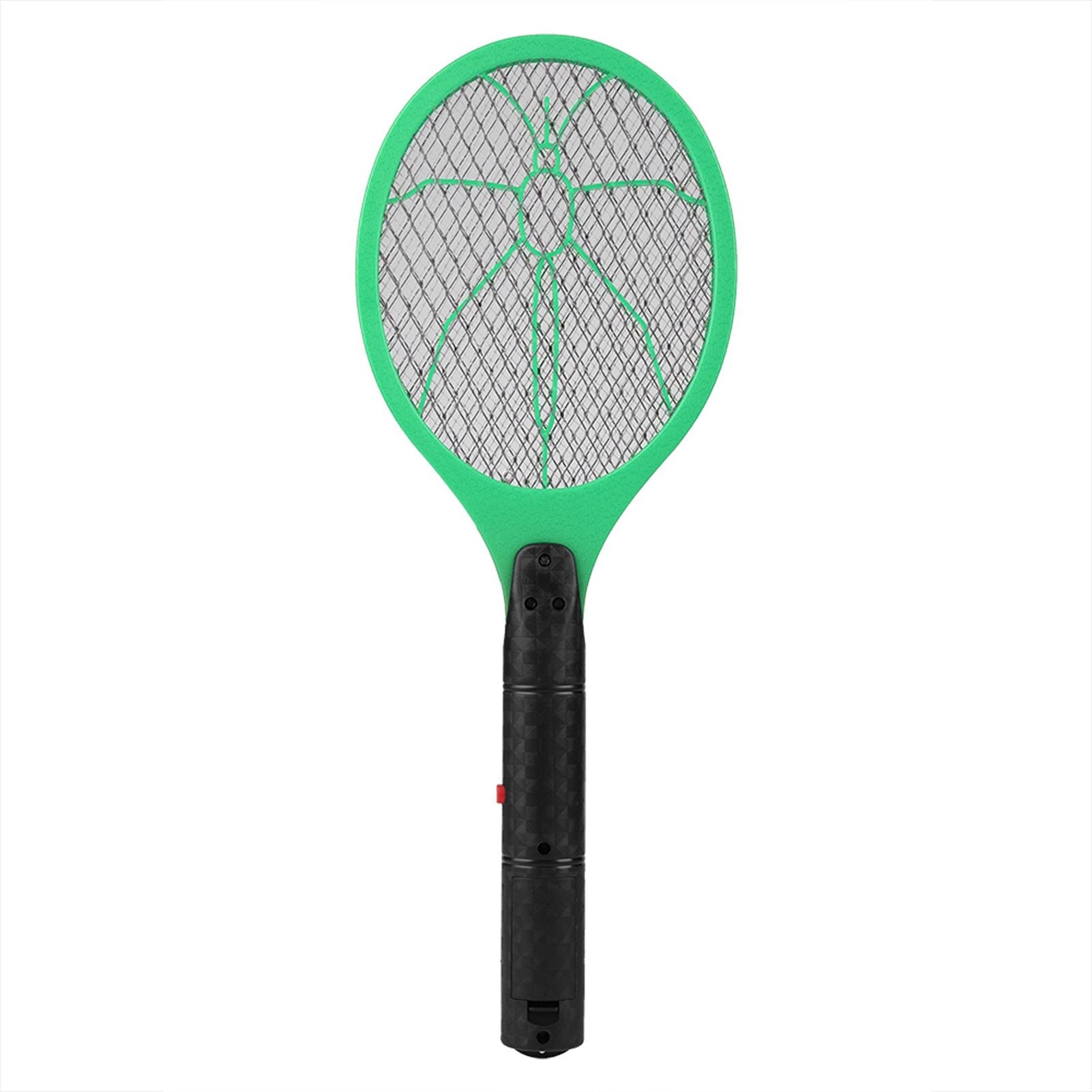 Cordless Battery Power Electric Fly Mosquito Swatter Bug Zapper Racket Insects Killer Green