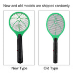 Cordless Battery Power Electric Fly Mosquito Swatter Bug Zapper Racket Insects Killer Green