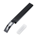 DIY Leather Craft Cutting Thinning Knife With Blades Craft Tool Planing Scraping Black