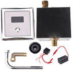 Wall Mount Lavatory Automatic Sensing Urinal Flush Valve Bath Toilet Faucet Taps