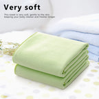Super Absorbent & Quick Drying Large Towel for Sporting Camping Backpacking Swimming (Green)