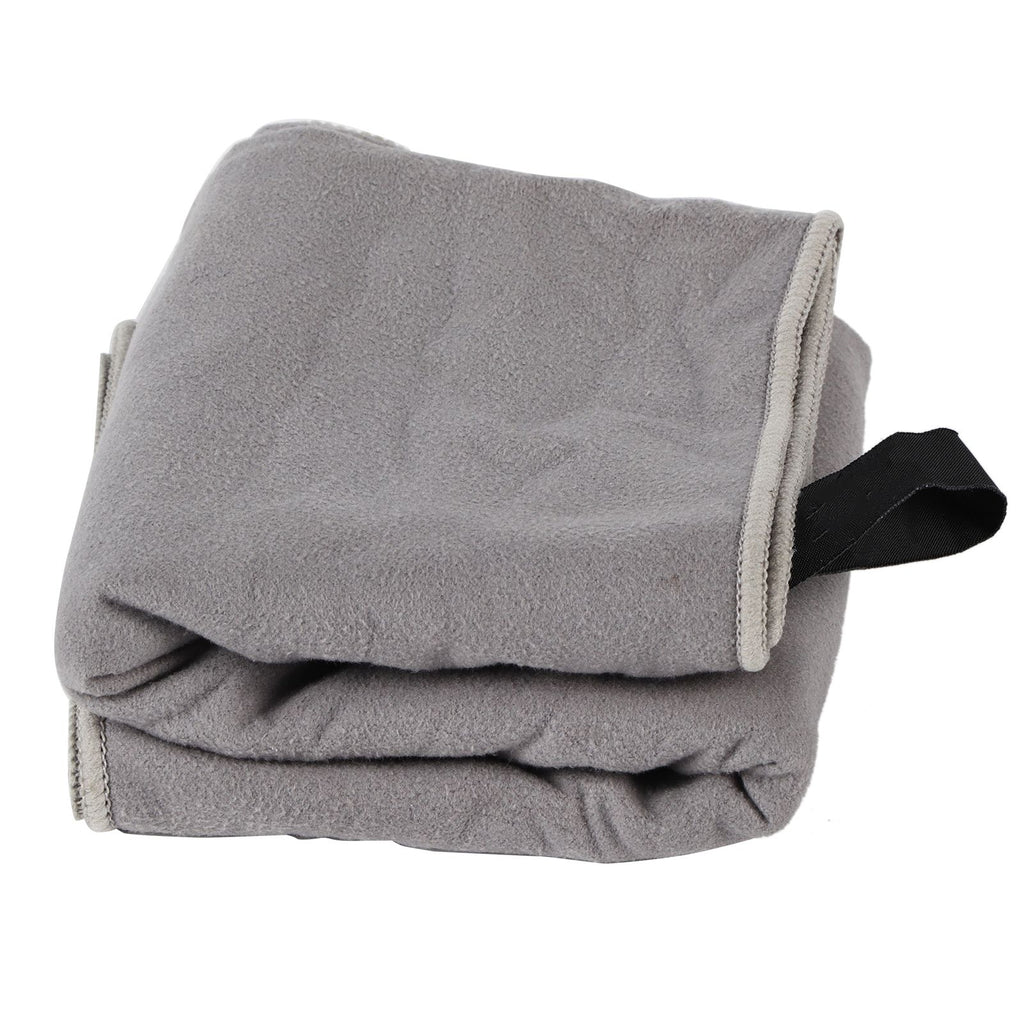 Super Absorbent & Quick Drying Large Towel for Sporting Camping Backpacking Swimming (Gray)