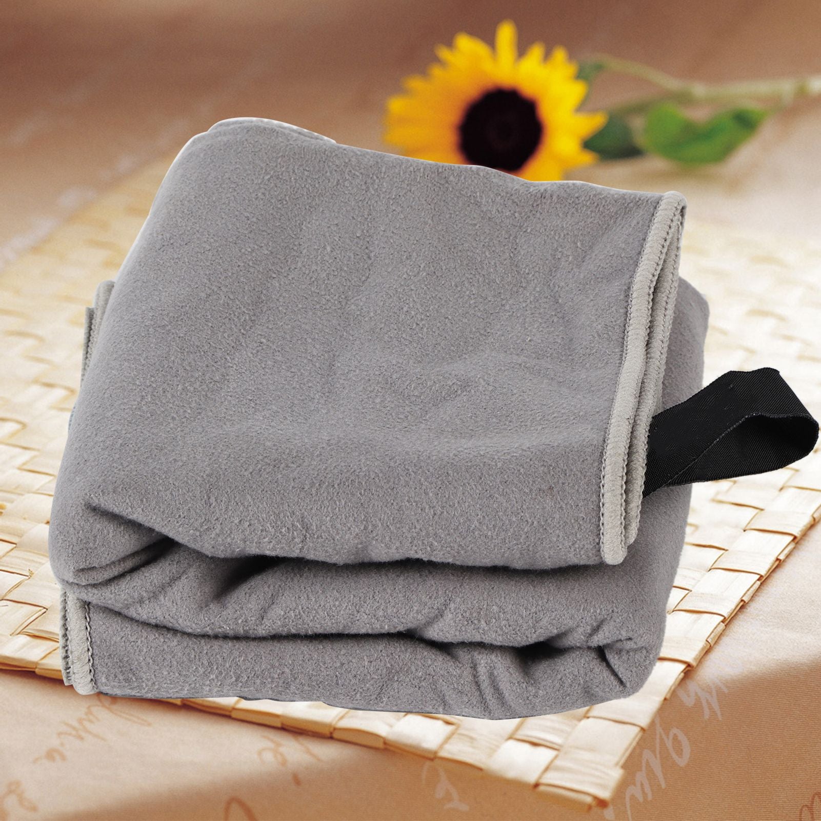 Super Absorbent & Quick Drying Large Towel for Sporting Camping Backpacking Swimming (Gray)