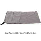 Super Absorbent & Quick Drying Large Towel for Sporting Camping Backpacking Swimming (Gray)