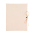 Creative Linen DIY Craft Card Album Scrapbook Simple Loose Leaf with Rope Strap 30 Pages(Beige)