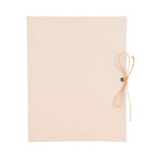 Creative Linen DIY Craft Card Album Scrapbook Simple Loose Leaf with Rope Strap 30 Pages(Beige)