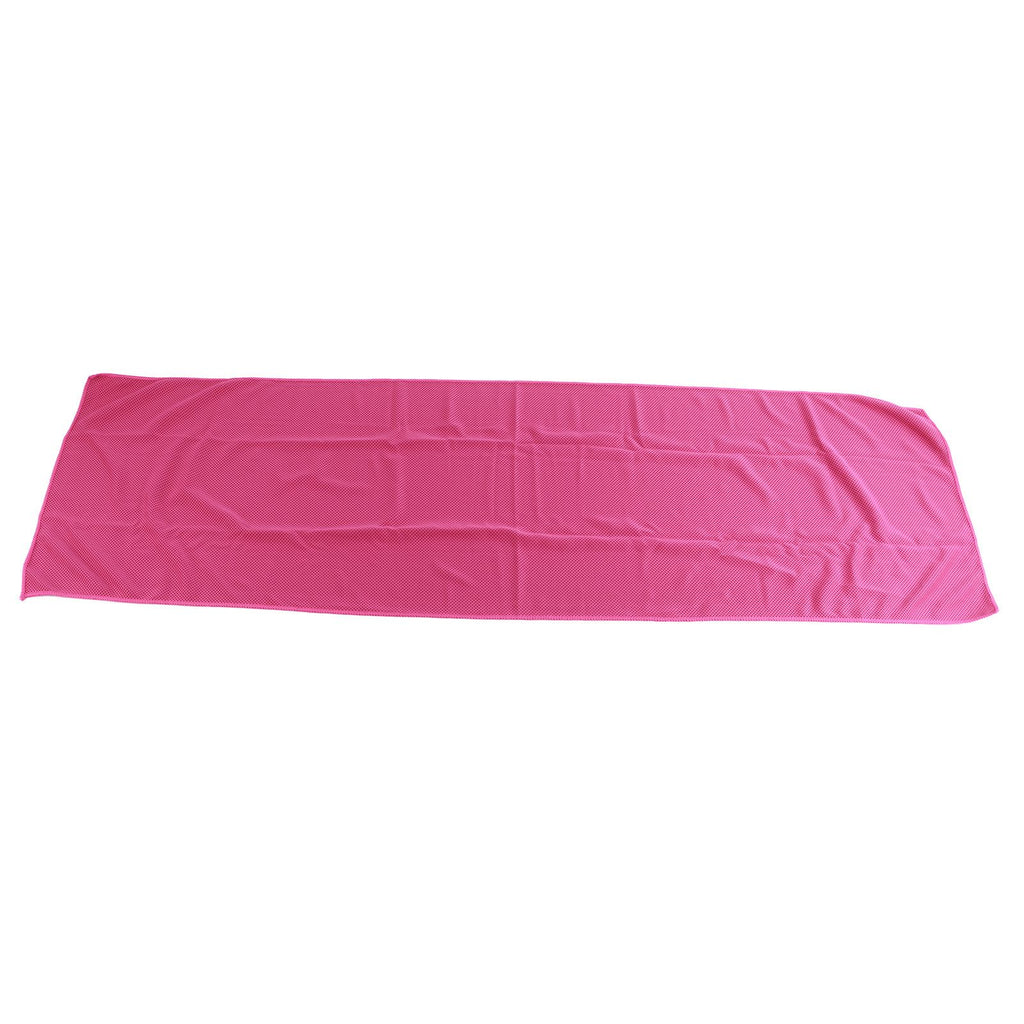 Super Breathable Cooling Effect Towel for Sports Gym Workout (Magenta)