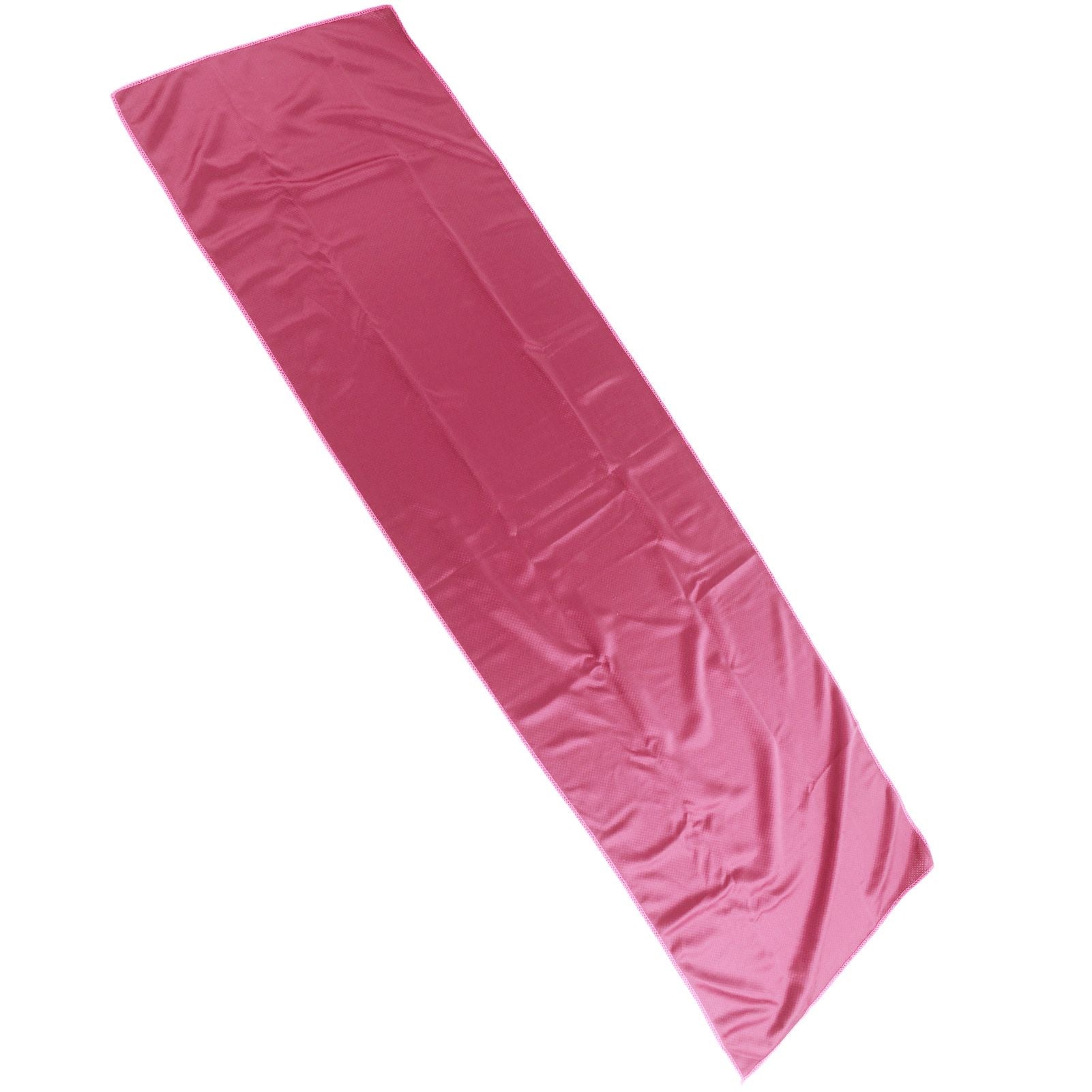 Super Breathable Cooling Effect Towel for Sports Gym Workout (Magenta)