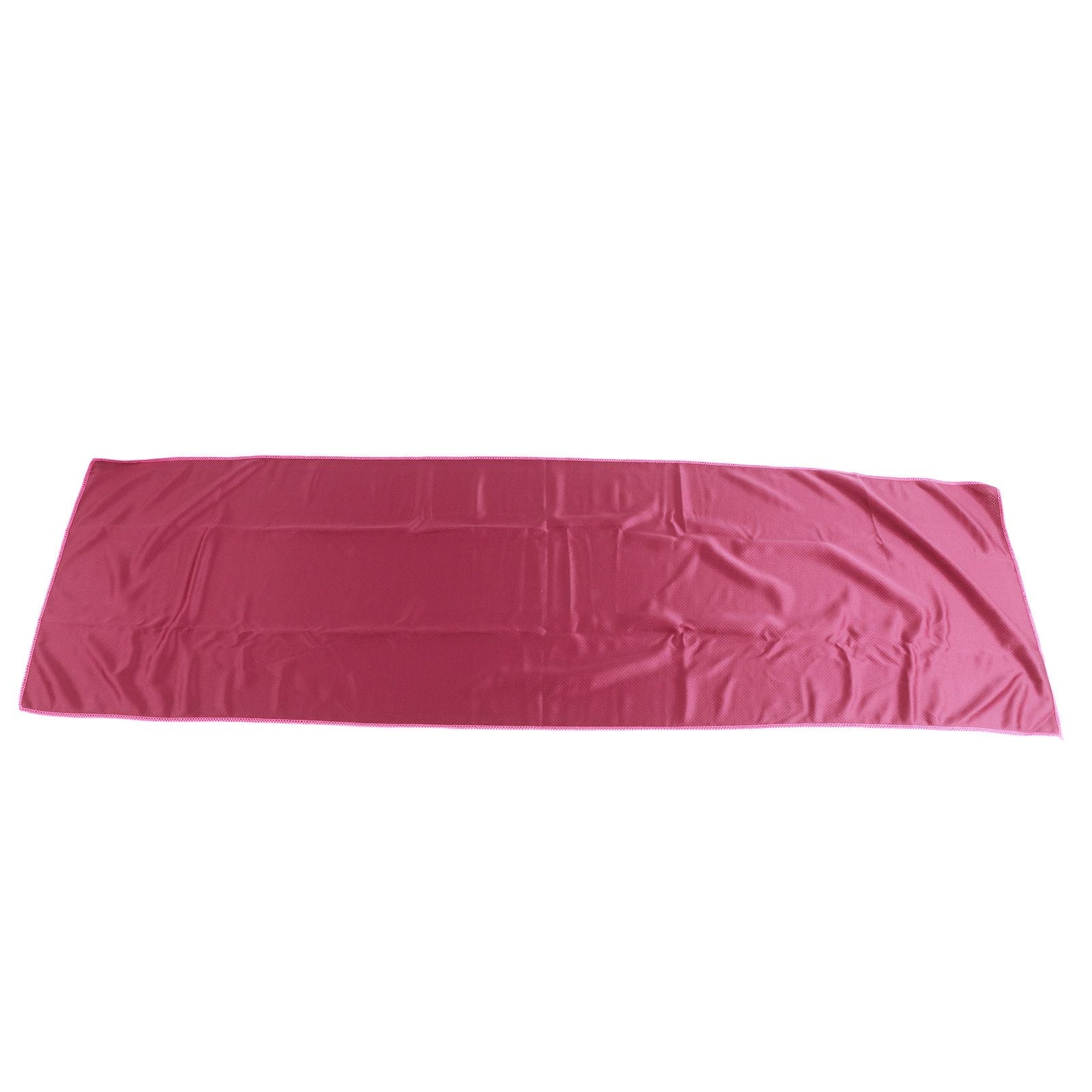 Super Breathable Cooling Effect Towel for Sports Gym Workout (Magenta)
