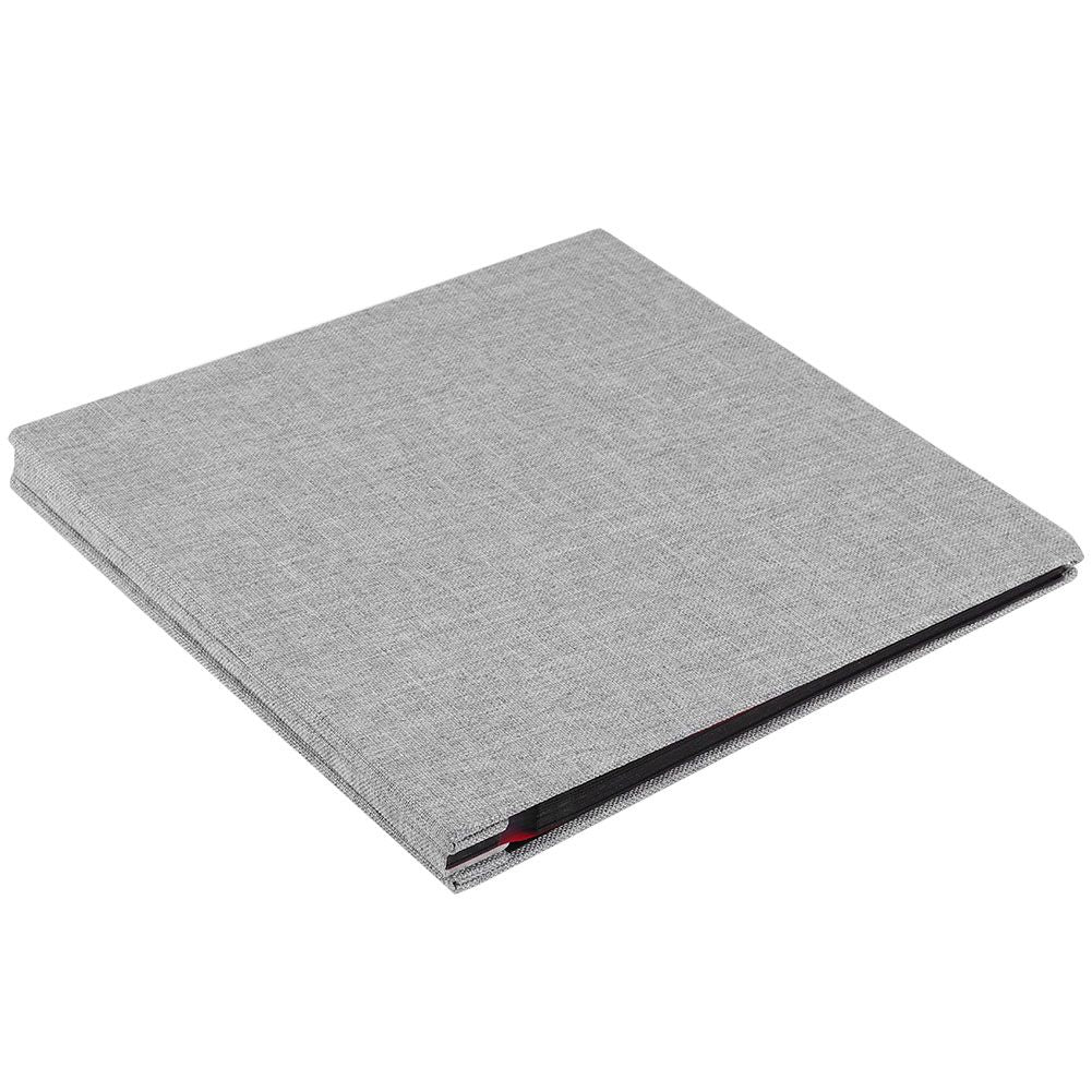 Simple Linen Cover DIY Self Adhesive Album Scrapbook Handmade Creative Craft 20 Pages #5