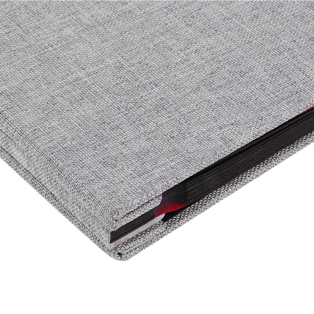 Simple Linen Cover DIY Self Adhesive Album Scrapbook Handmade Creative Craft 20 Pages #5