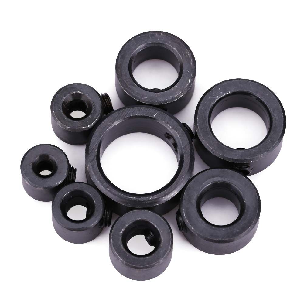 8pcs/set 3~16mm Drill Depth Stop Collars Assortment Set with Hex Wrench Woodworking Tool