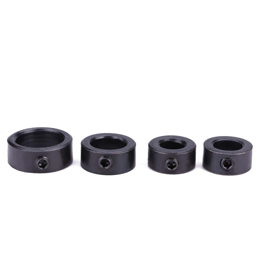 8pcs/set 3~16mm Drill Depth Stop Collars Assortment Set with Hex Wrench Woodworking Tool